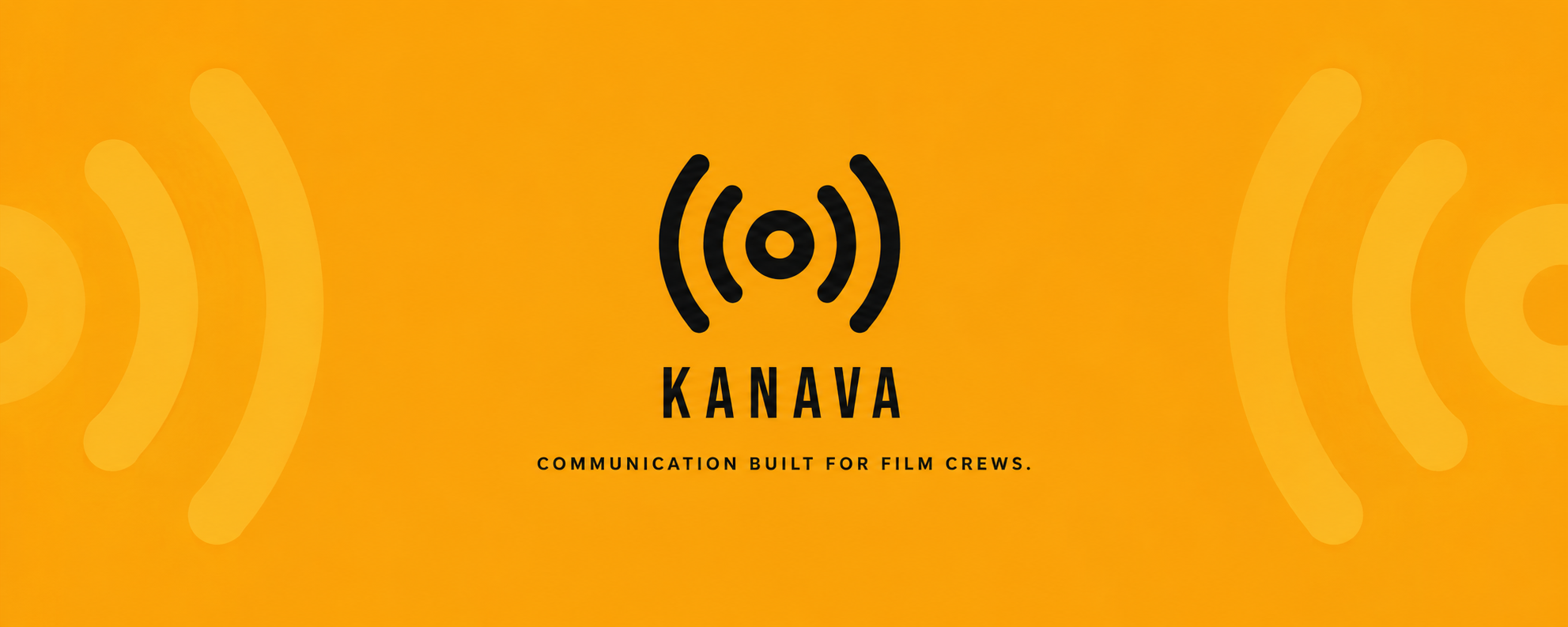Kanava — communication built for film crews